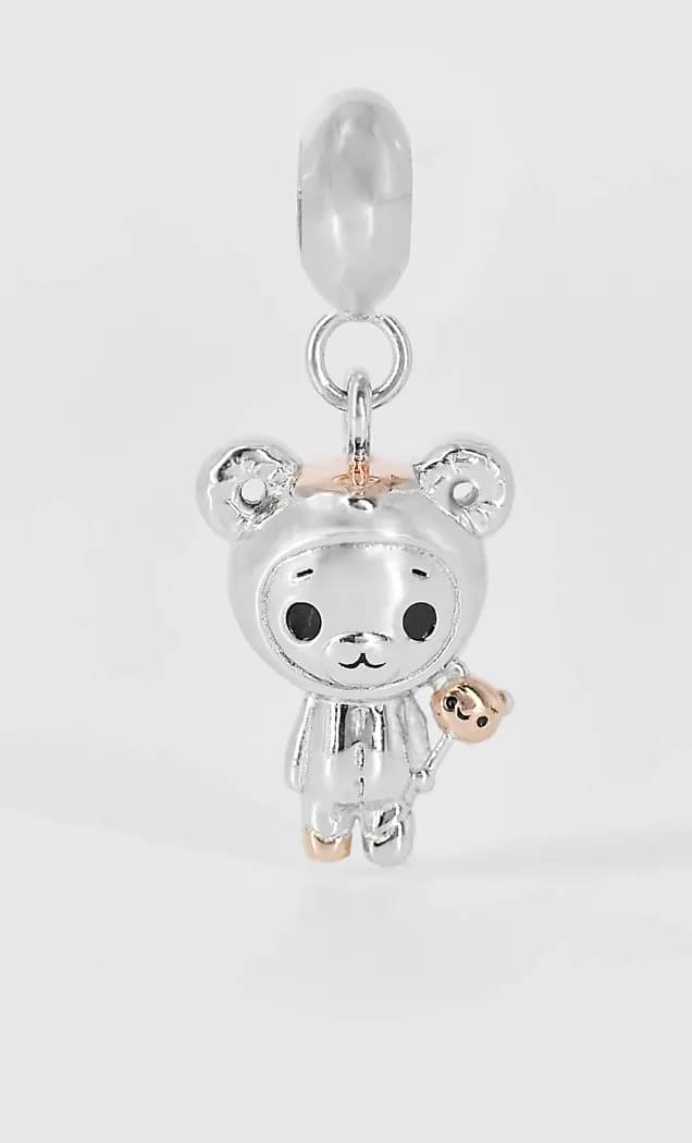 Biscotti charm, rose gold